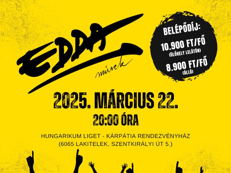 EDDA Művek koncert a Hungarikum Ligetben