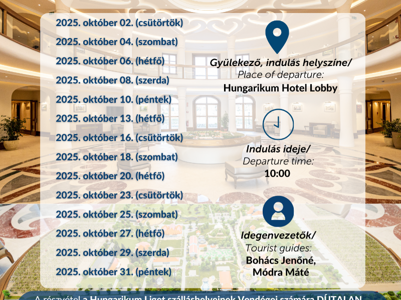 2025. Októberi körbevezetés