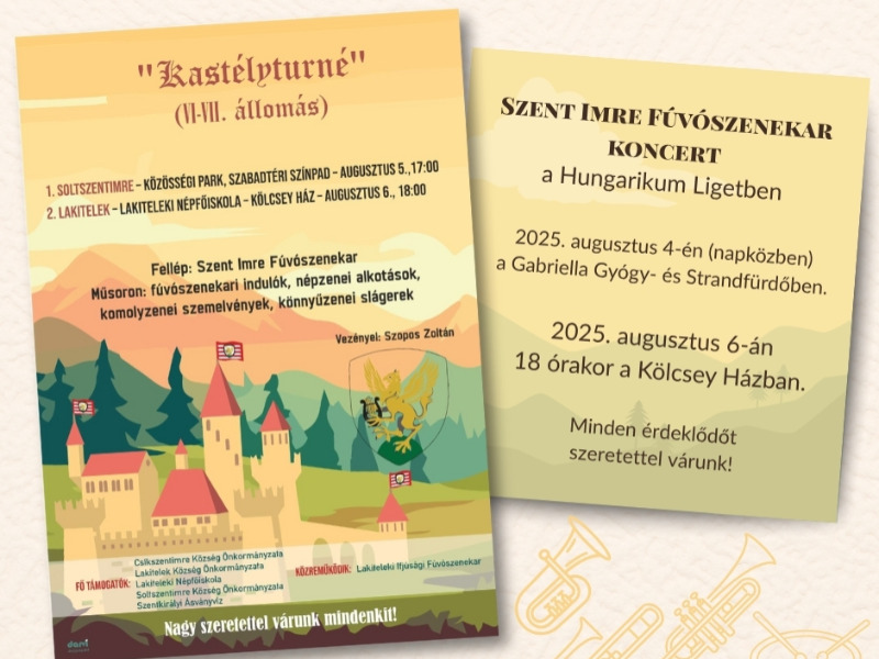Szent Imre Fúvószenekar Koncert a Hungarikum Ligetben